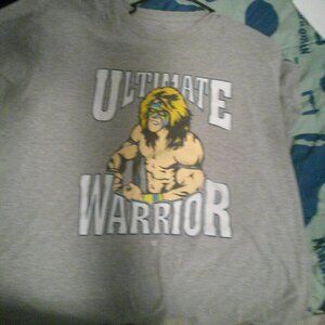 2XL WWE Ultimate Warrior T Shirt-No Tags-Good Condition